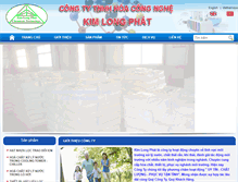 Tablet Screenshot of kimlongphatchem.com